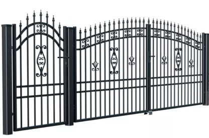 Schmuckzaun 145 / 175 x 2m Zaunelemente Zaun Gartenzaun – Bild 6