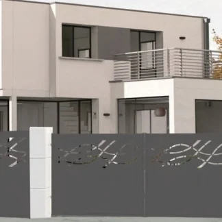 HoftorSet 1.5 x 4m Einfahrtstor Hoftor Metalltor